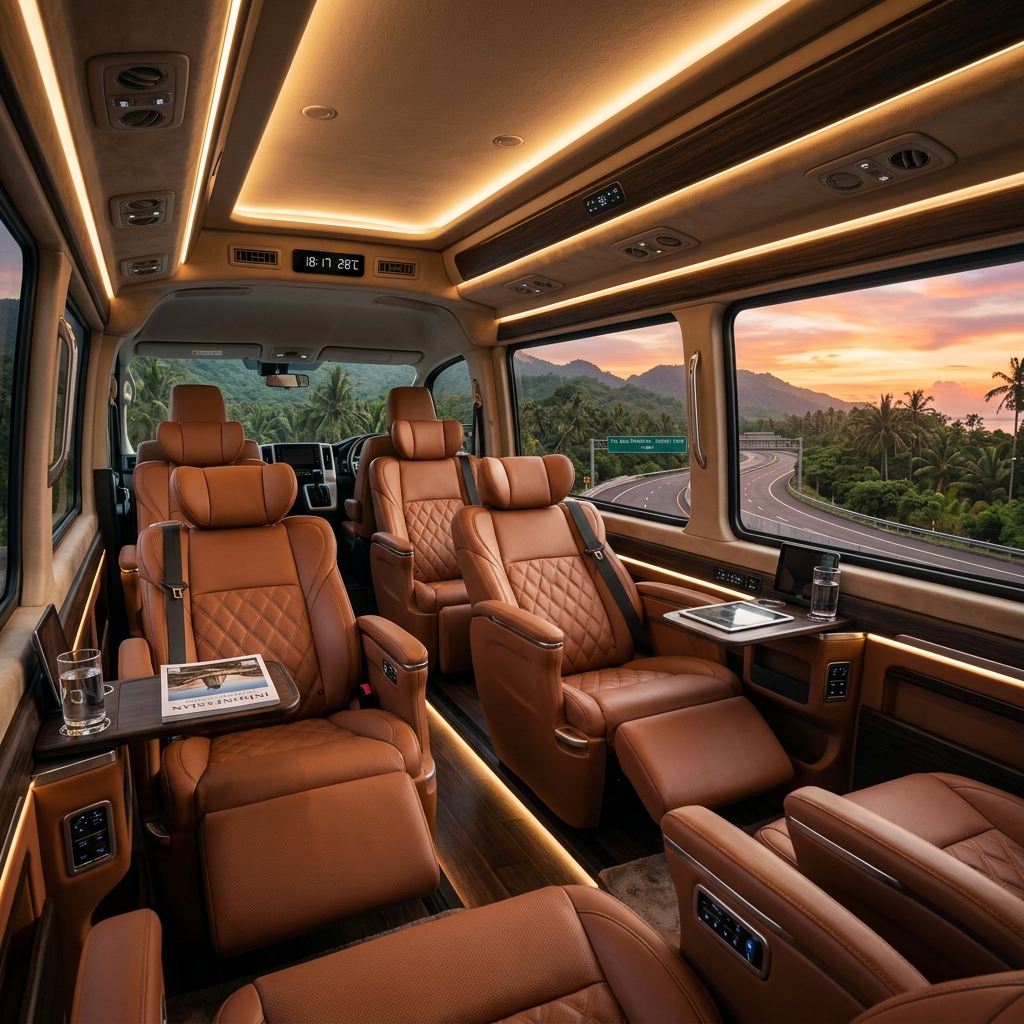 Luxury Bus Interior